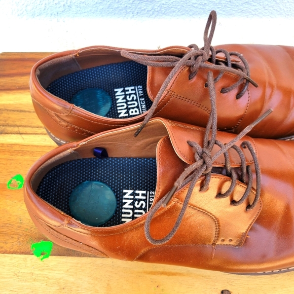 Nunn Bush Since Calderone Plain Toe Oxford Men's Shoes Size 12 - Picture 5 of 16
